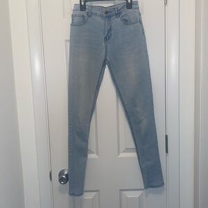 Forever 21 Light Wash Skinny Jeans